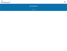 Tablet Screenshot of deblauwelijn.nl
